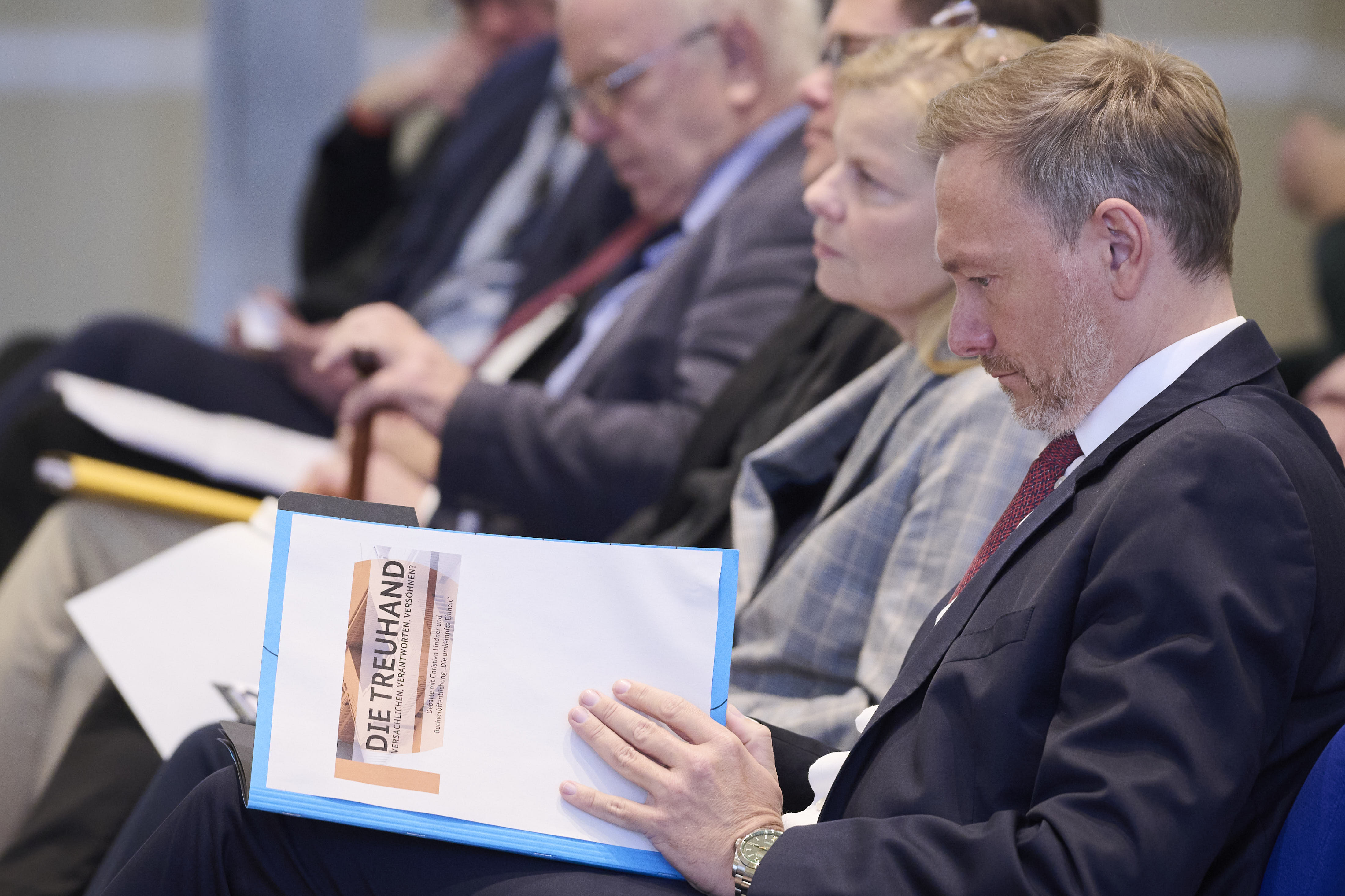 Berlin, Veranstaltung zum Abschluss des Forschungsprojekts "Treuhand" im Finanzministerium