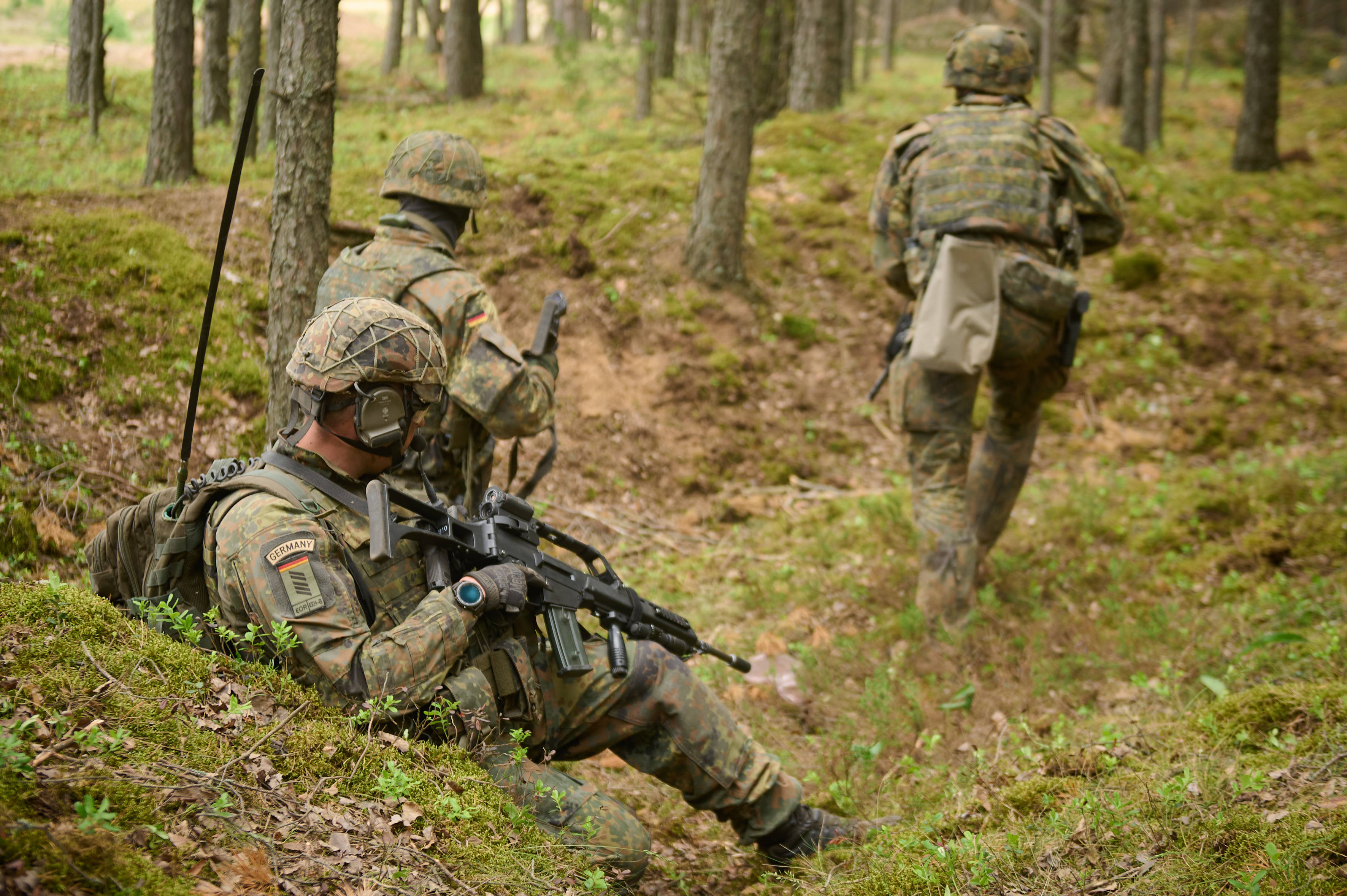 Übung Victorious Griffin der eFP Battle Group in Litauen