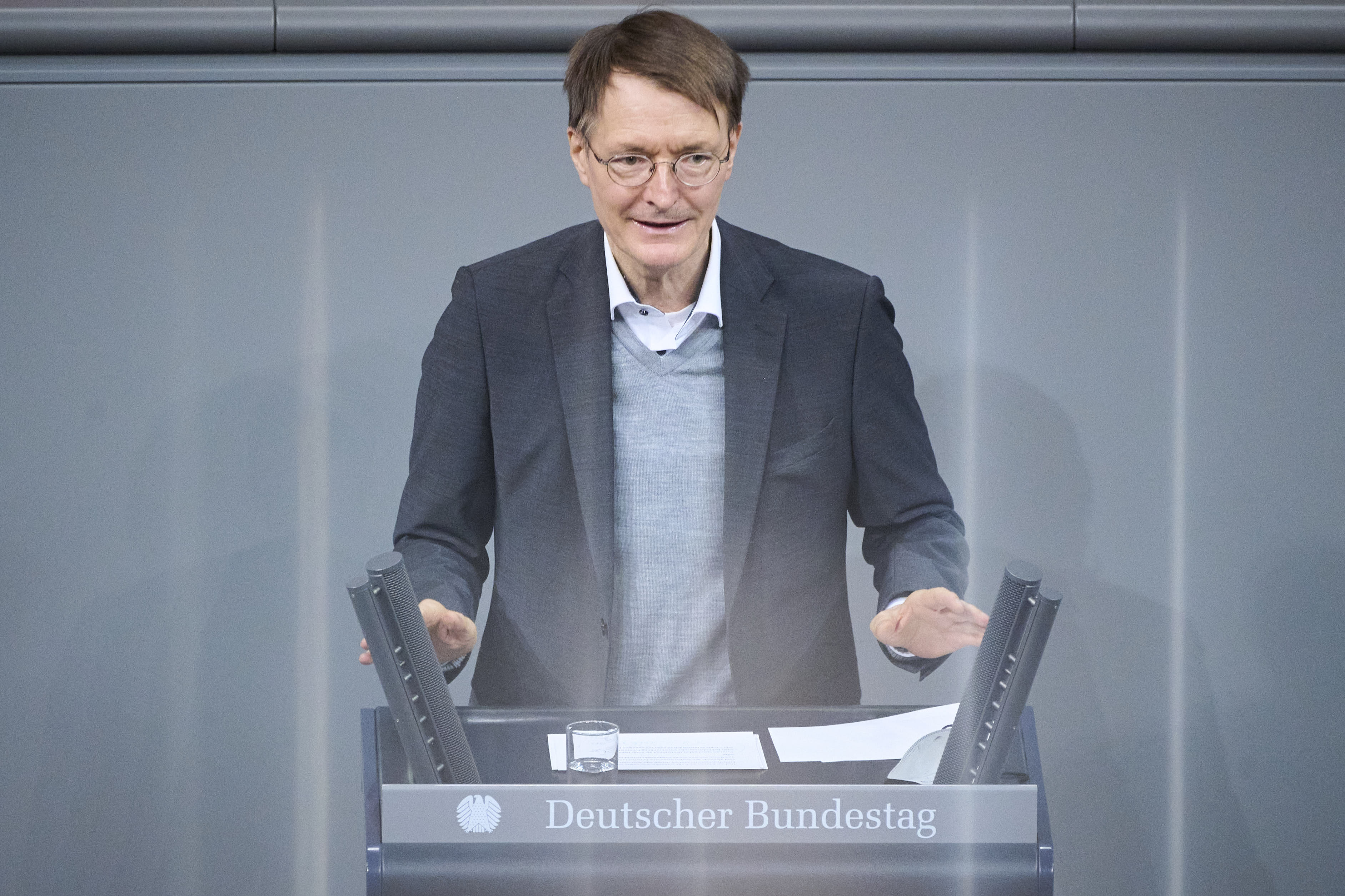 Plenarsitzung im Bundestag in Berlin