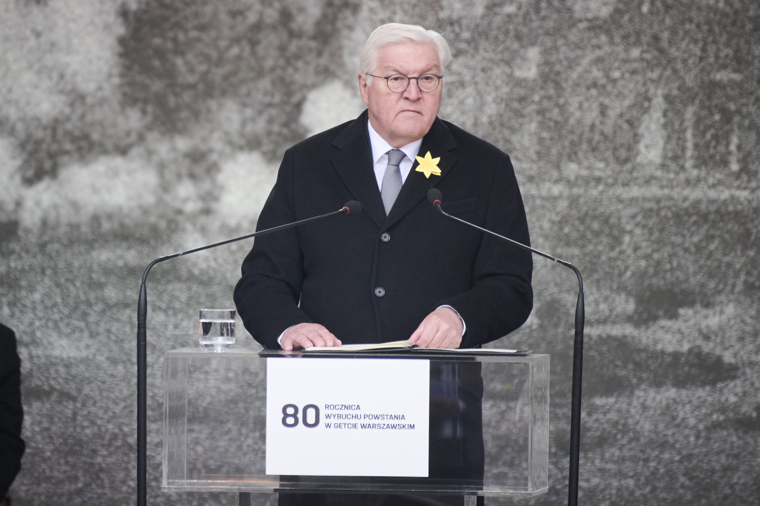 Berlin, Bundespräsident Steinmeier reist zum Gedenken an den Aufstand im Warschauer Ghetto nach Polen