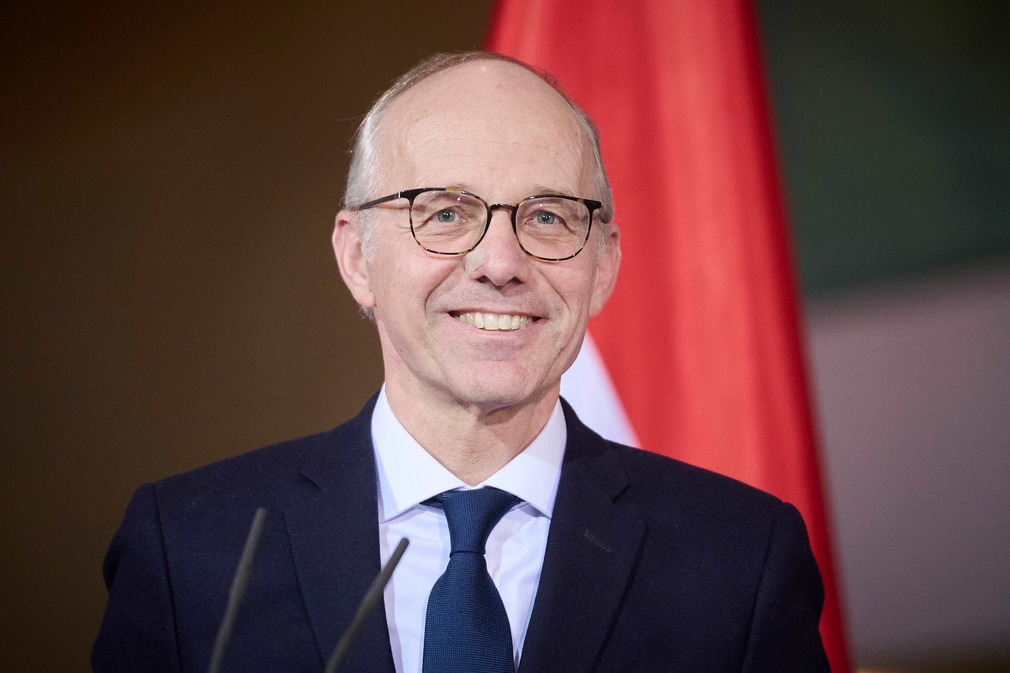 Berlin, Olaf Scholz trifft Luc Frieden