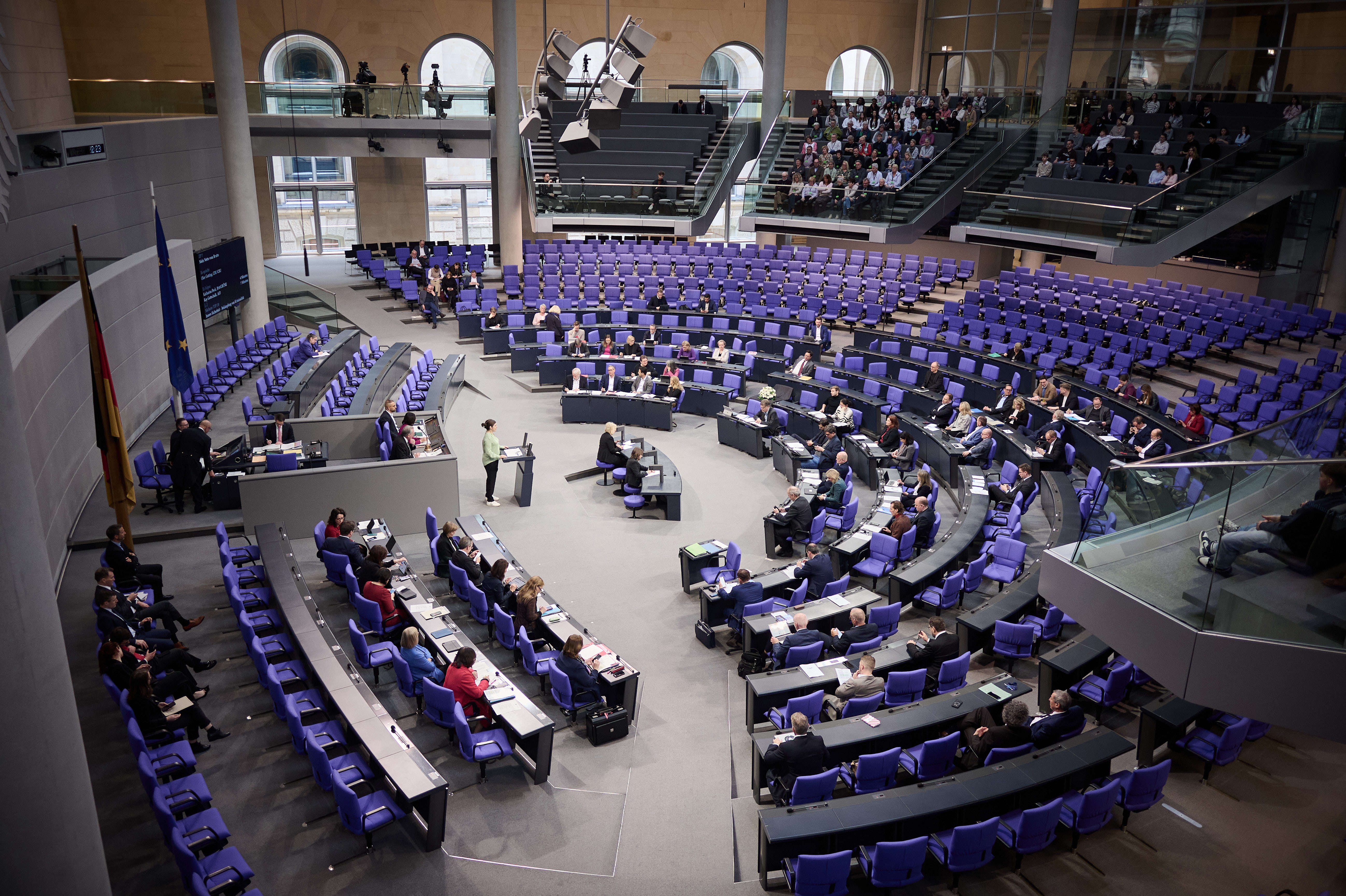 Berlin, Bundestagssitzung