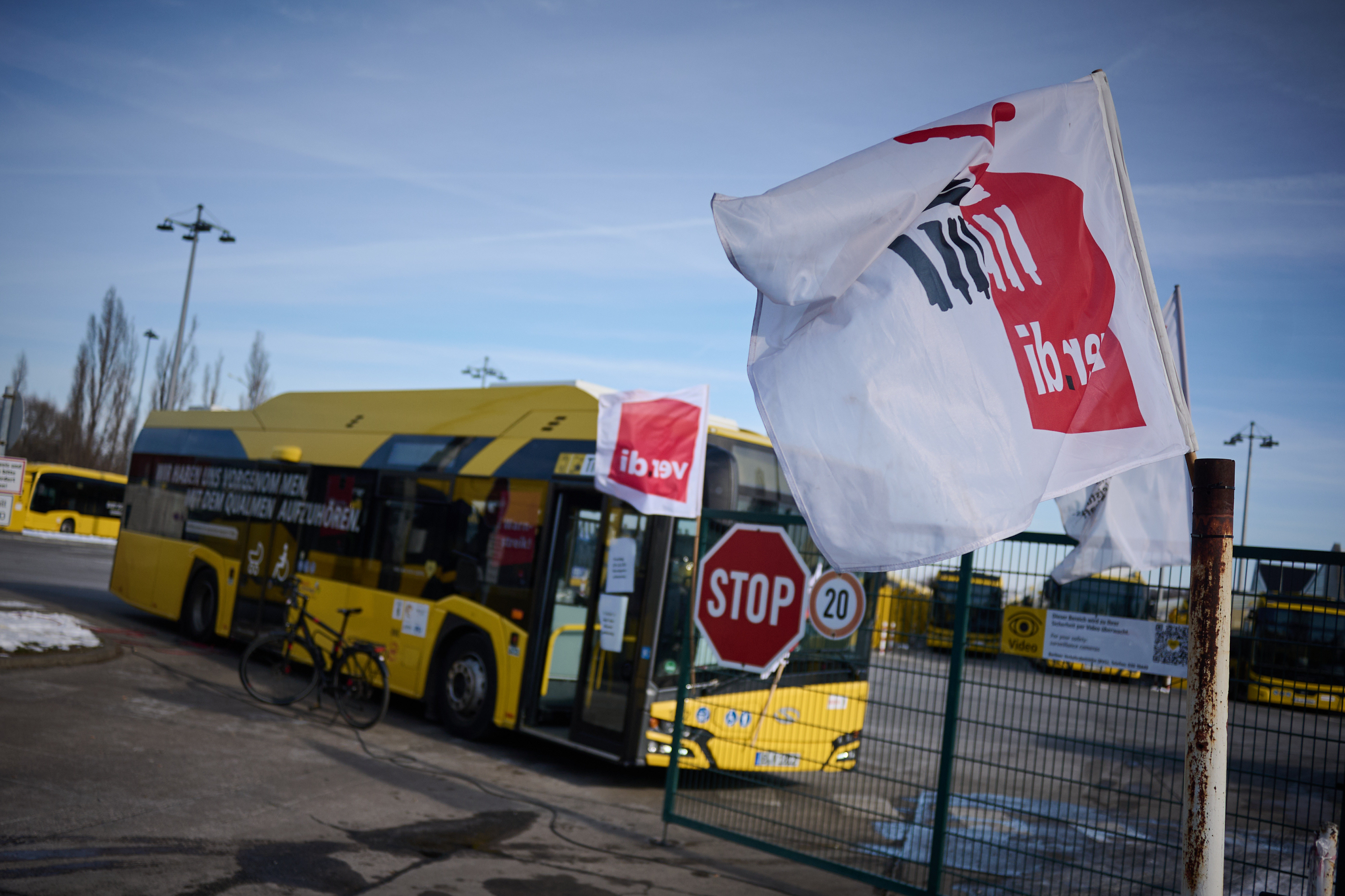 Berlin, Eindrücke vom BVG Streik