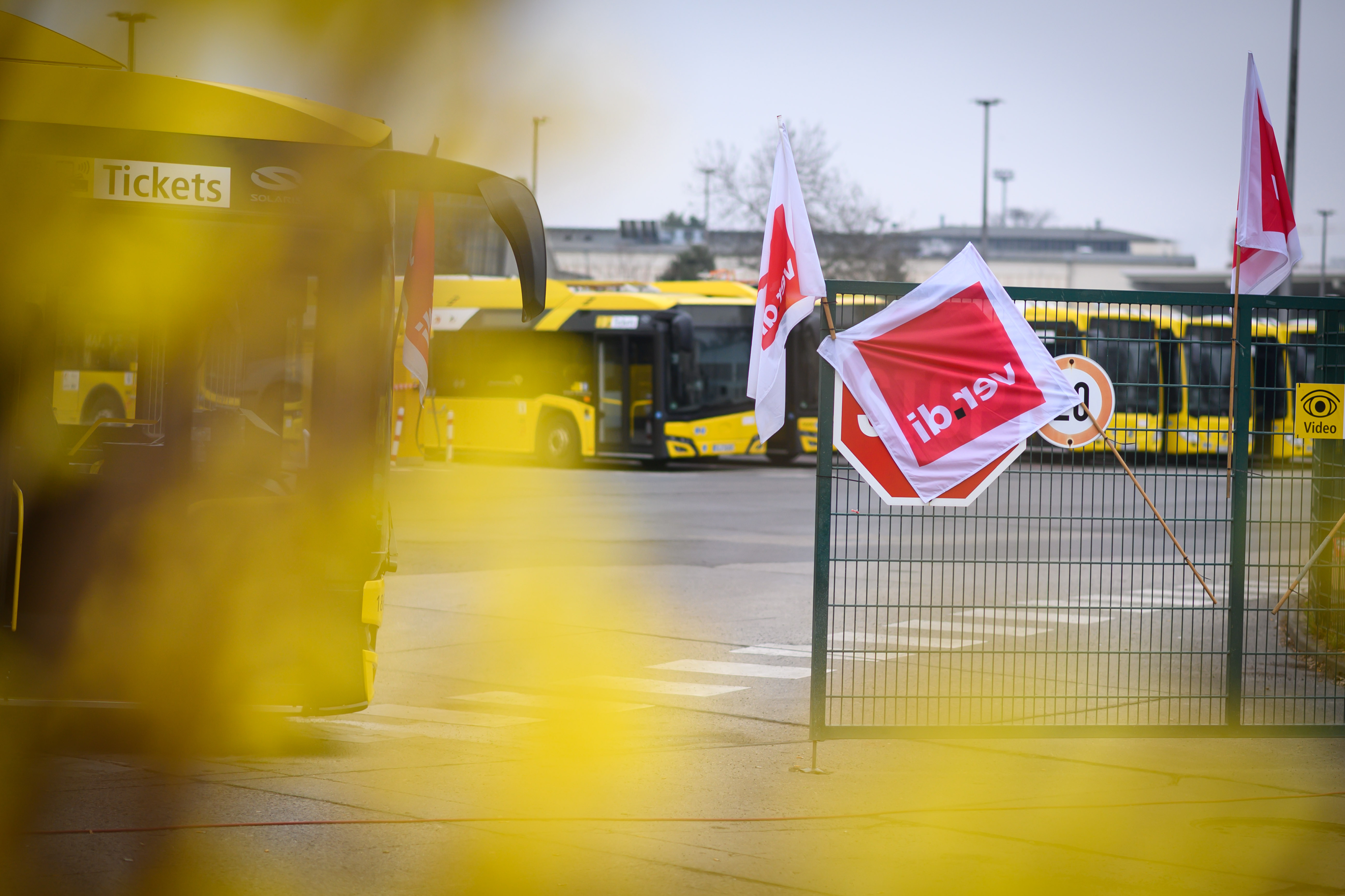 Berlin, Eindrücke vom BVG Streik