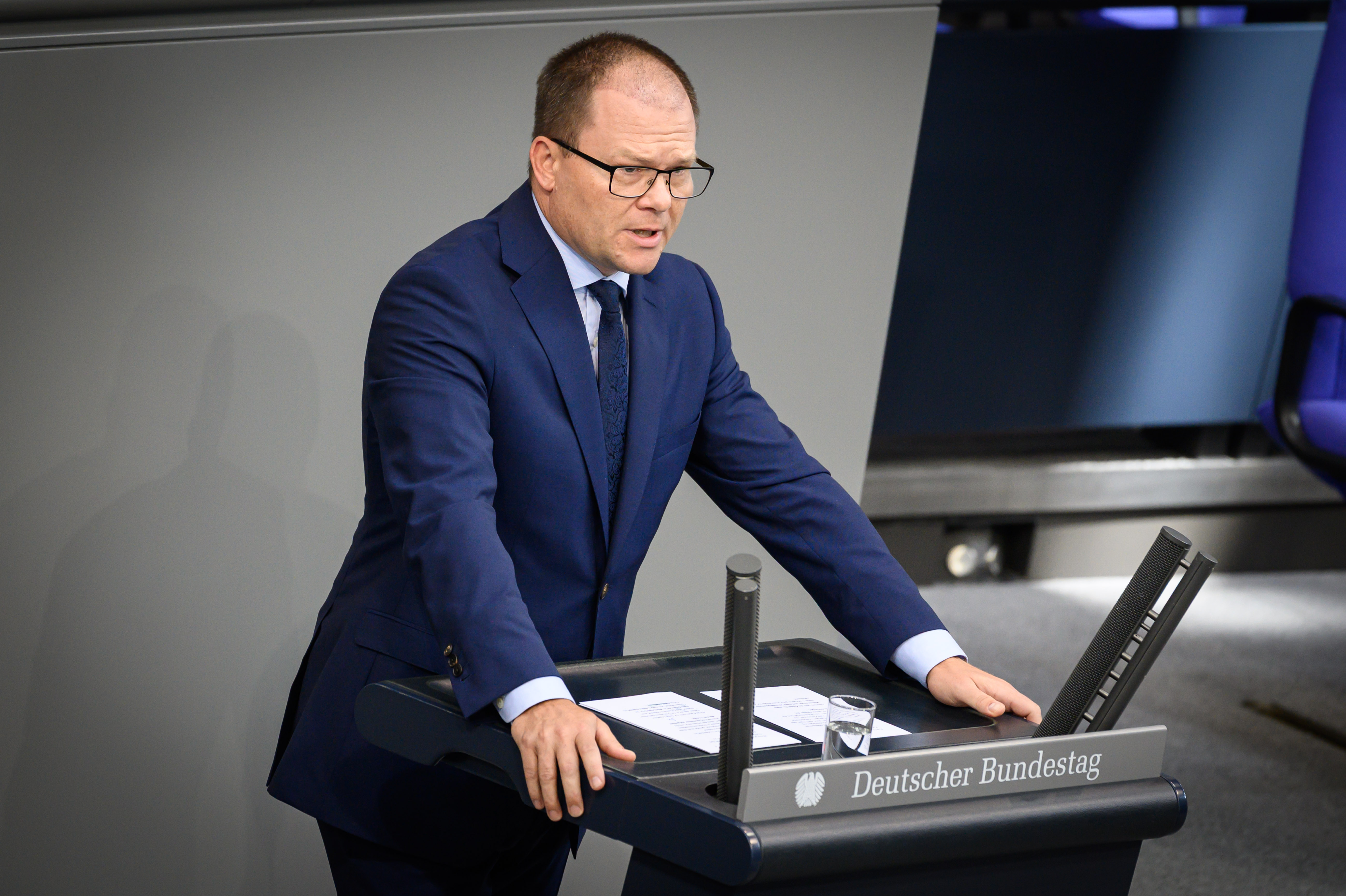Berlin, Plenarsitzung im Bundestag