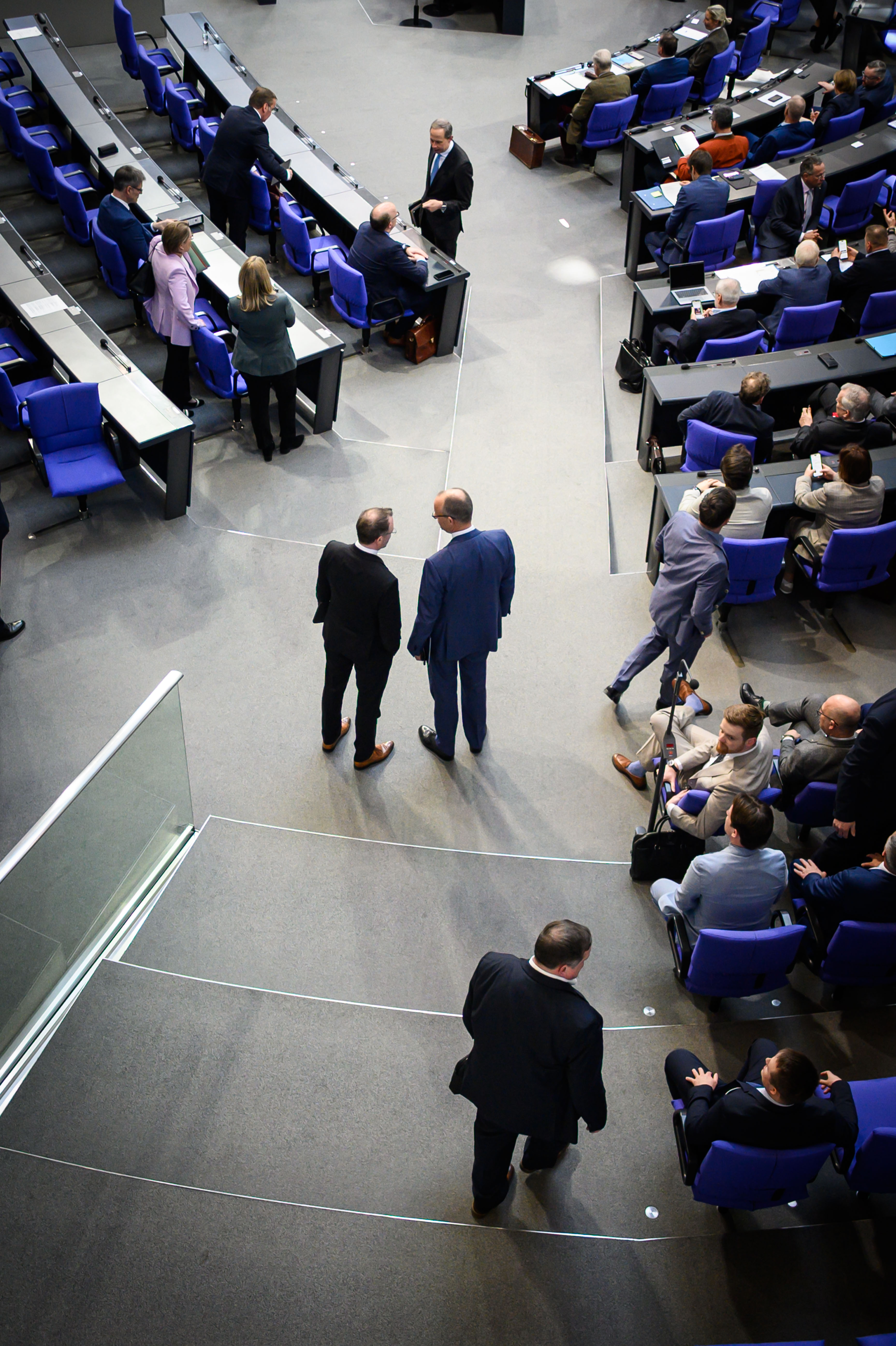 Berlin, Plenarsitzung im Bundestag